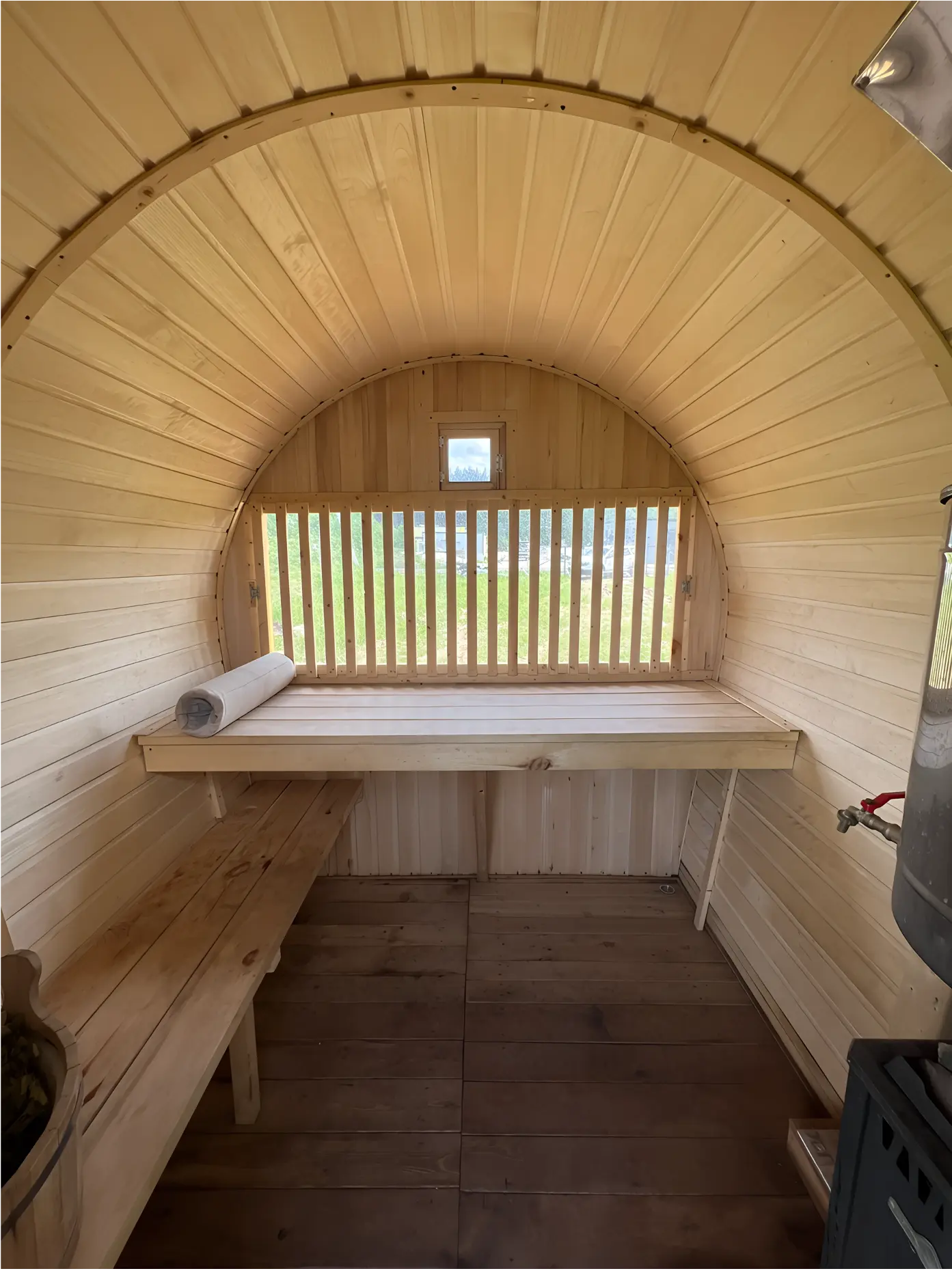 Мобильная баня Baneum Standard 2x2 — компактная модель